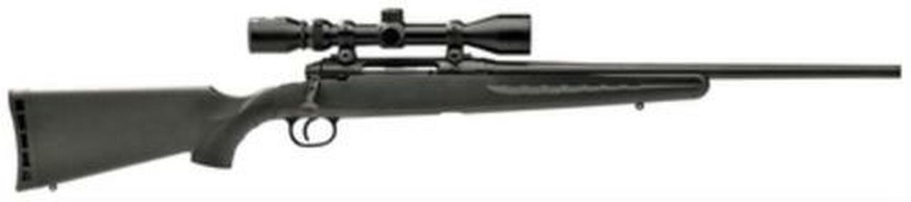 Savage Axis XP .22-250 Remington 22 Inch Barrel Matte Black Synthetic Stock 4 Rounds Includes 3-9X40mm Riflescope Mounted