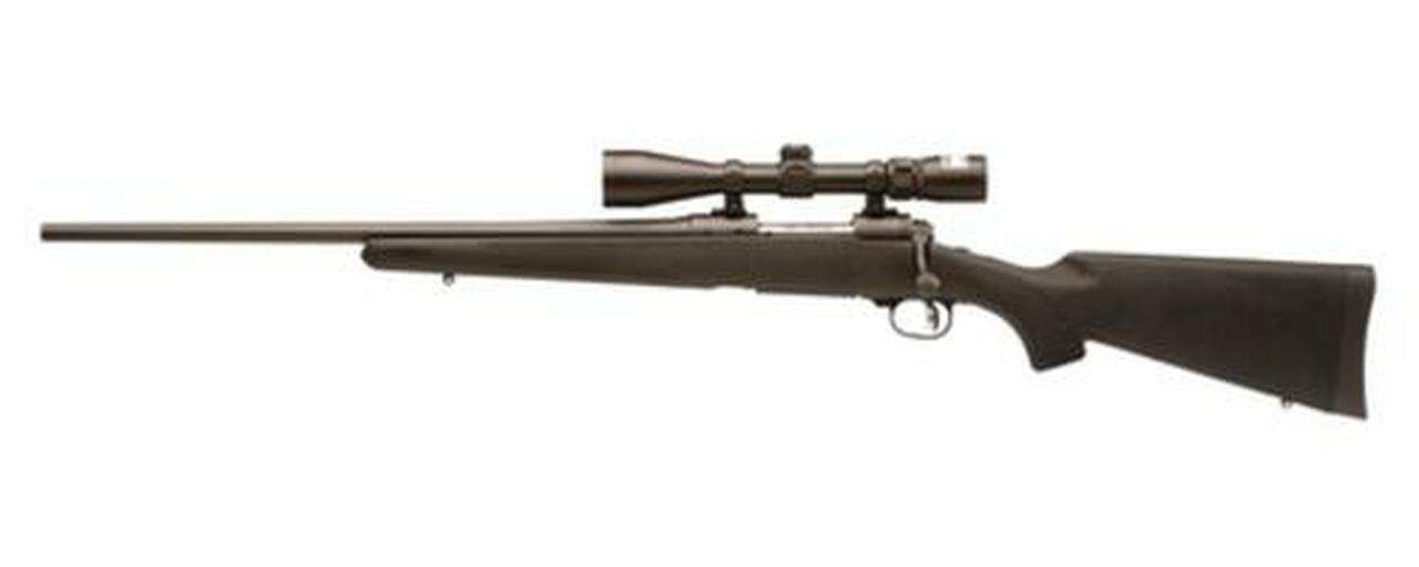 Savage Model 11 Trophy Hunter XP Package .260 Remington 22" Blued Barrel Black Synthetic Stock 4rd Includes Nikon 3-9x40mm Riflescope Mounted Left Handed