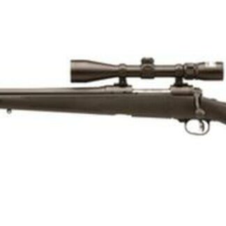 Savage Model 111 Trophy Hunter XP Package 7mm Rem Mag 24" Blued Barrel Black Synthetic Stock 3rd Includes Nikon 3-9x40mm Riflescope Mounted Left Handed