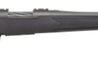Mossberg Patriot Synthetic Bolt 375 Ruger 22" Barrel Stainless Steel Cerakote, Synthetic Black Stock