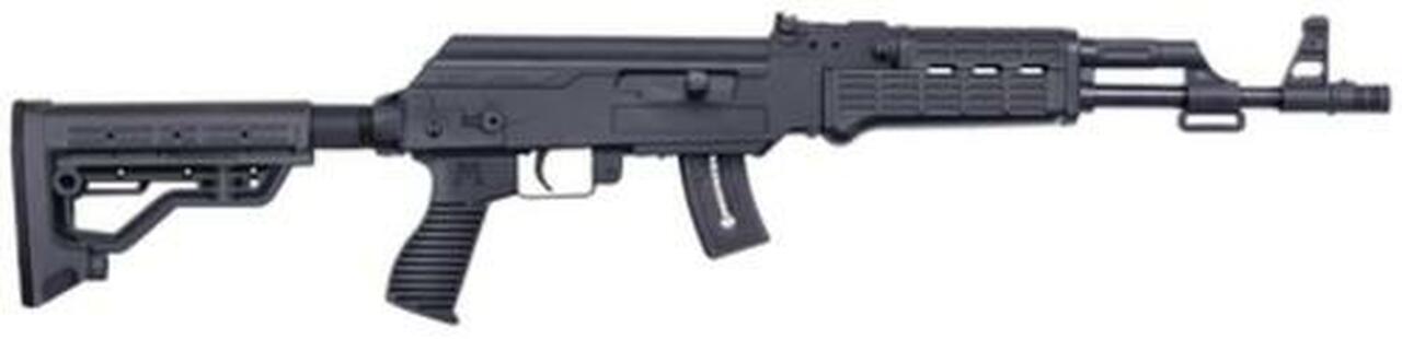 Mossberg Blaze-47 AK-Style 22LR 16.5" Barrel Adjustable Sights Black Synthetic Fixed Stock 10rd Mag