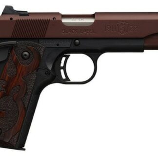 Browning 1911 22Lr, Black/Blued, 4.25", Bronze