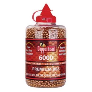 Crosman CopperHead BBs .177 Copper-coated Steel 6000 Carton