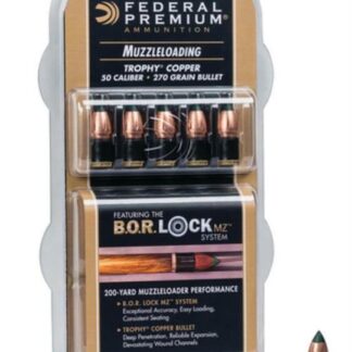 Federal Federal Premium Trophy Copper MZ .50 Caliber 270 Grain 15 Per Package