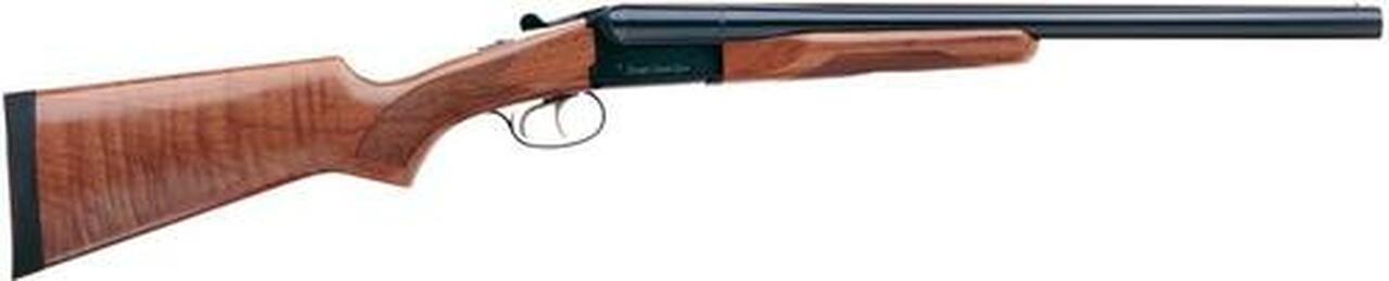 Stoeger Coach Gun SxS, AA-Grade Gloss Walnut Stock, Blue 12 Ga, 20" Barrel