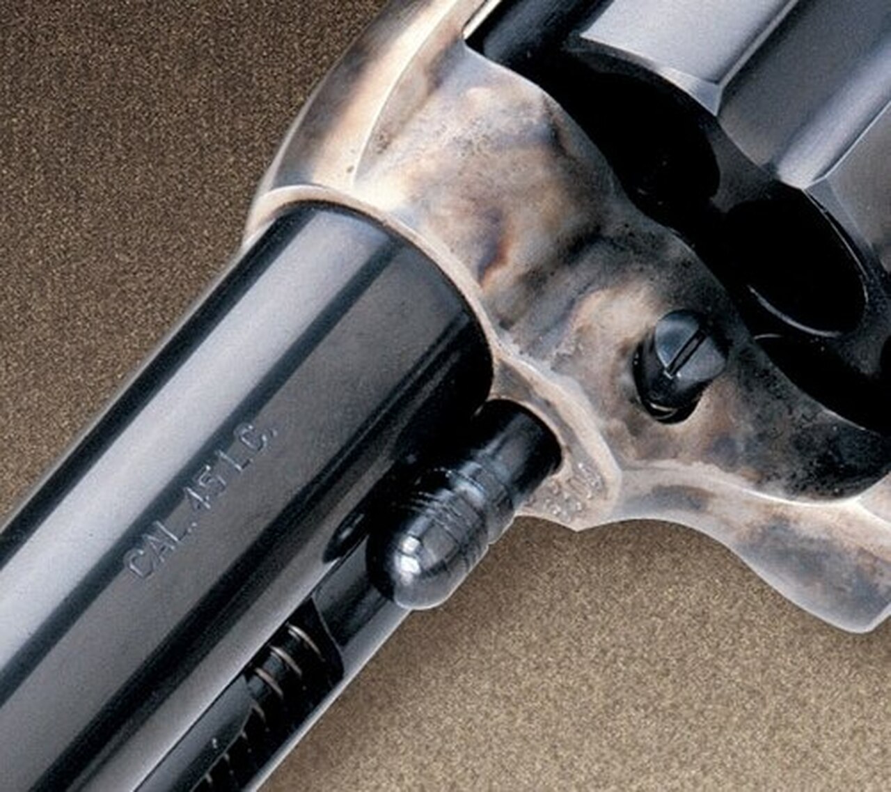 Uberti 1873 Cattleman Hombre 45 Colt 4 3/4" Barrel SAA - Image 2