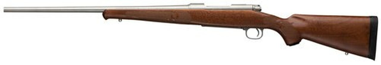Winchester Model 70 Featherweight .243 Win, 22" Barrel, Grade I Walnut Stock, Stainless Steel, 5rd - Image 2