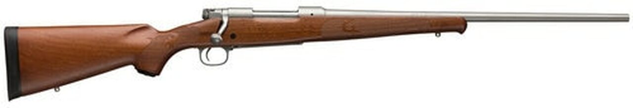 Winchester Model 70 Featherweight .243 Win, 22" Barrel, Grade I Walnut Stock, Stainless Steel, 5rd