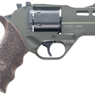 Chiappa Rhino 30SAR, CA Legal, .357 Mag, 3", 6rd, SAA, Walnut, OD Green