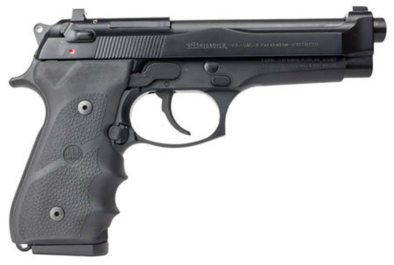 Beretta 92FS Brigadier, 9mm, 4.9" Barrel, 10rd, CA Compliant, Black