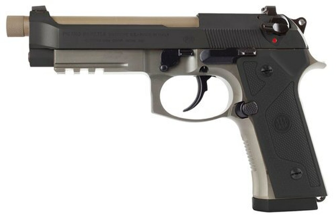 Beretta M9A3 Type G, 9mm, 5.2" Barrel, 17rd, Black Slide, Flat Dark Earth
