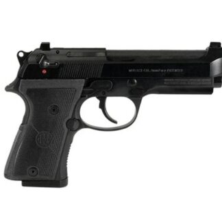 Beretta 92X Compact 9mm, 4.3" Barrel, Classic Dust Cover, Black, 10rd