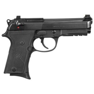 Beretta 92X Compact 9mm, 4.3" Barrel, SA/DA, Decock-Only, Black, 13rd