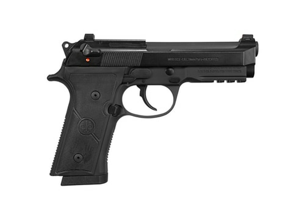 Beretta 92X Centurion 9mm, 4.3" Barrel, DA/SA, Black, 15rd