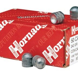 Hornady Pennsylvania Conical Bullet .50 Caliber 240gr, 50/Box