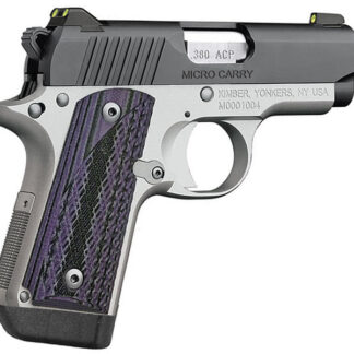 Micro Carry Advocate 380 Auto with Purple G10 Grips - Firearms | The Gun Shop