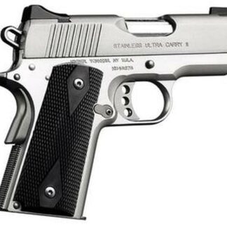 Kimber Stainless Ultra Carry II, 1911 45ACP, 3" Barrel, 7 rd, CA Approved