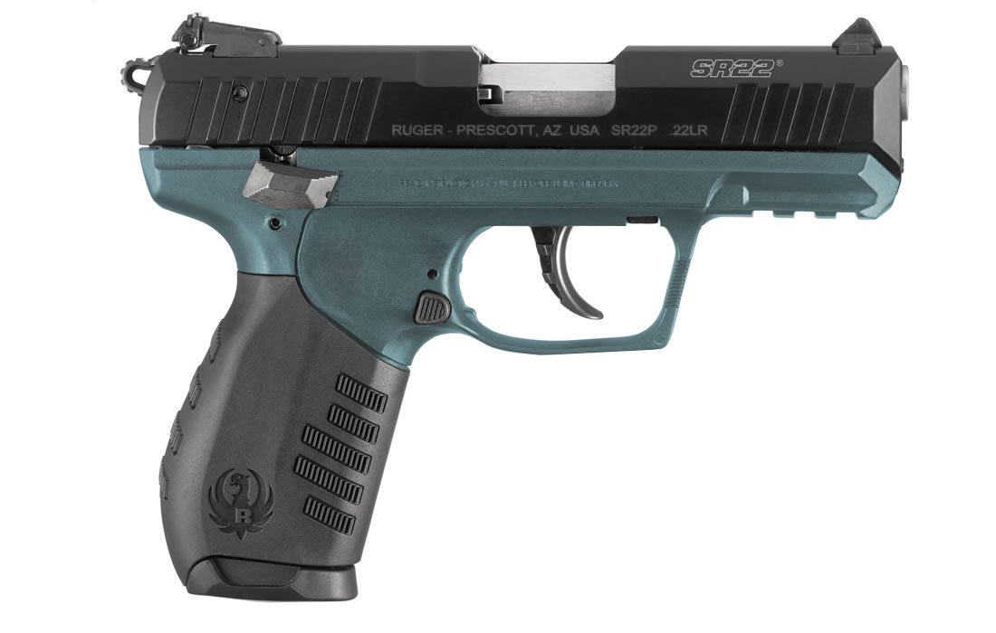 SR22 22LR Blue Titanium Rimfire Pistol - Firearms | The Gun Shop