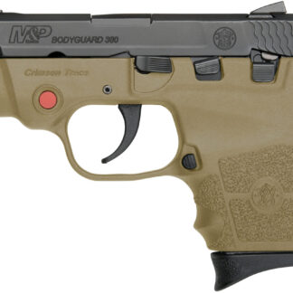 MP Bodyguard 380 Flat Dark Earth (FDE) with Crimson Trace Integrated Laser - Firearms | The Gun Shop