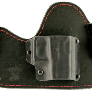 Flashbang Capone Glock 43 Leather/Thermoplastic Black/Red, RH