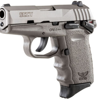 CPX-1 9mm Pistol with Sniper Gray Frame and Stainless Steel Slide - Firearms | The Gun Shop