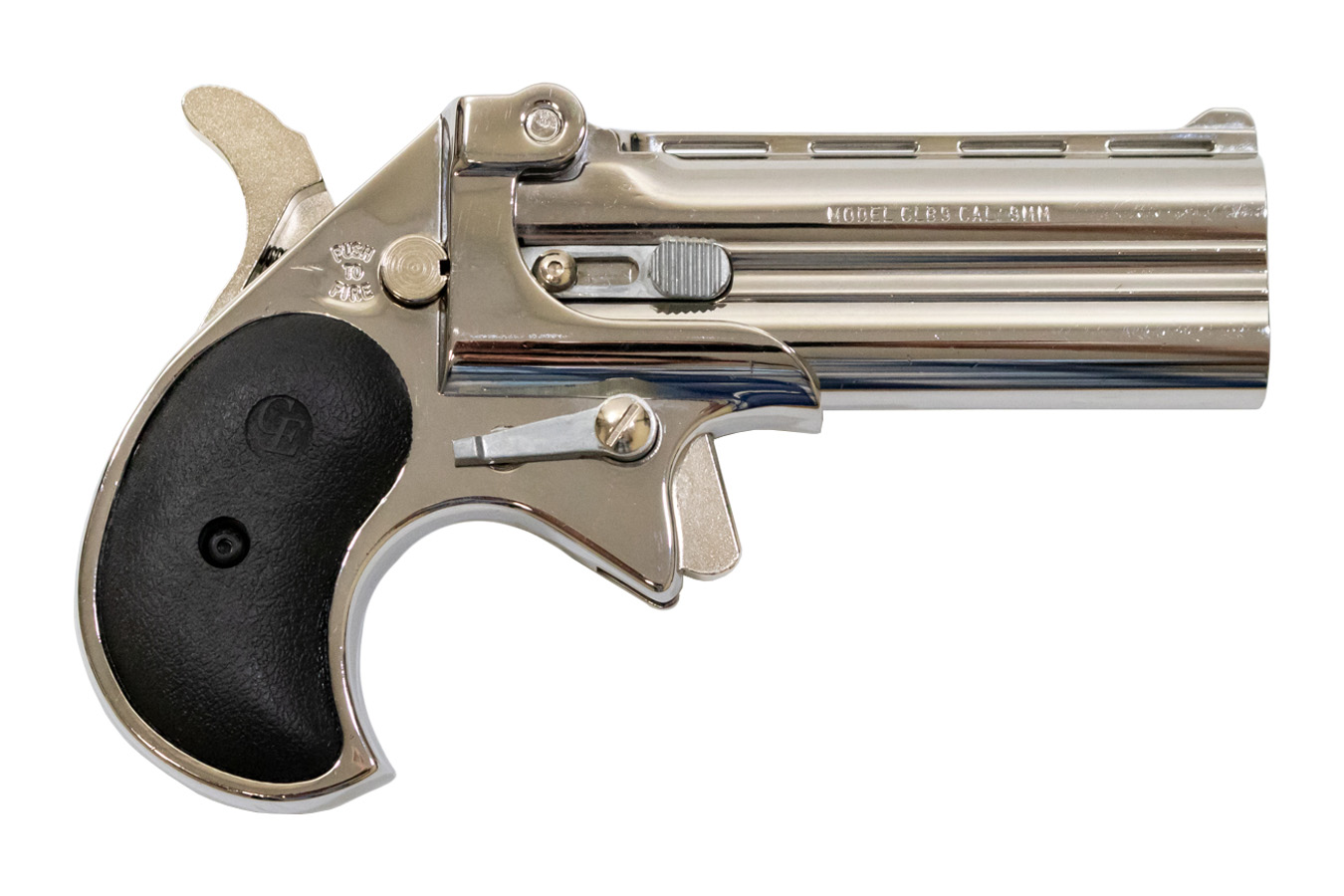 9mm Long Bore Derringer with Chrome Finish - Derringers | The Gun Shop