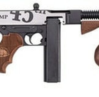 Auto Ordnance, 1927A-1 Deluxe, Semi-automatic, Rifle, 45 ACP, 14.5" Barrel 16.5" OAL, Parkerized Finish, Wood Grips 2 Mags, 1 20Rd Mag And 1 50Rd Drum