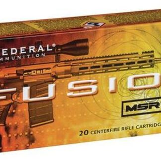 Federal Fusion MSR 6.5 Grendel 120gr, Soft Point, 20rd Box