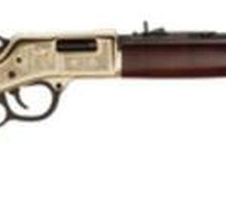 Henry American Oilman Tribute Edition .44 Mag 20" Octagonal Barrel Engraved Brass Receiver Straight-Grip American Walnut Stock 10rd