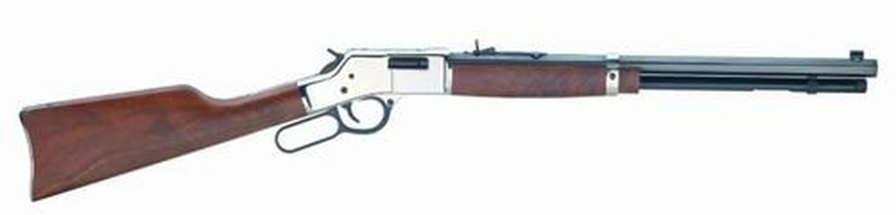 Henry Big Boy Silver, .357 Mag/.38 Special, 20", 10rd, American Walnut