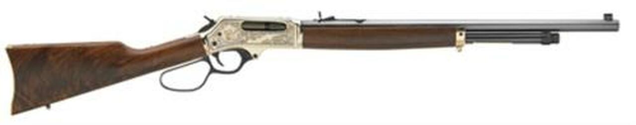 Henry Big Boy Special Wildlife, .45-70 Govt, 22", Octagon Barrel, 4rd, Walnut/Blued
