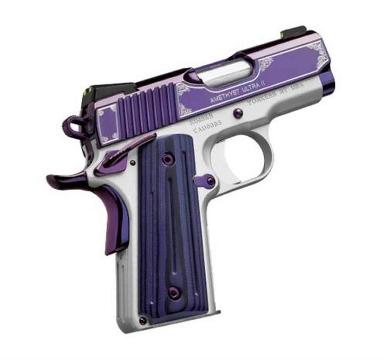 Kimber Amethyst Ultra II 9mm, 3", 8rd, Amethyst Purple