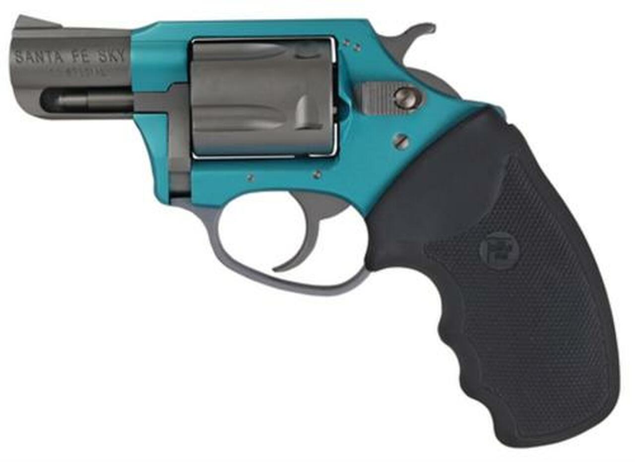 Charter Arms Sante Fe Undercover Lite, .38 Special +P, 2", 5rd, Turquoise/Stainless