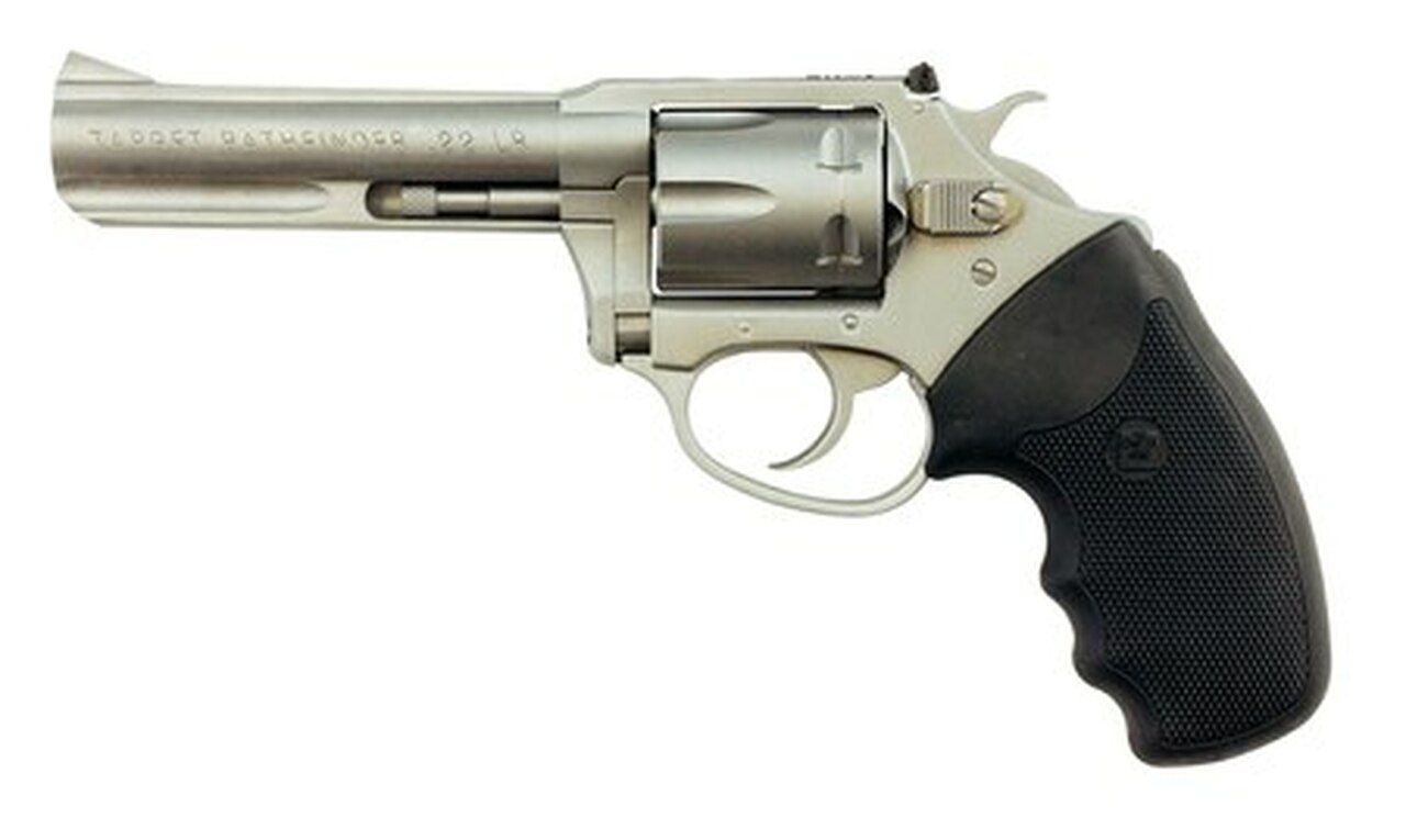 Charter Arms Pathfinder, .22 LR, 4" Barrel, 6rd, Matte Stainless Steel