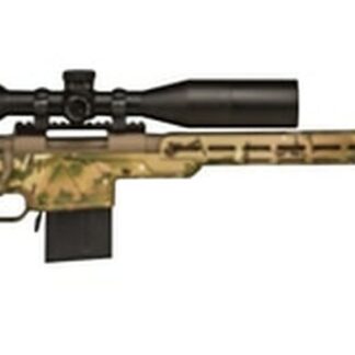 Howa APC Rifle/Scope Combo, .22-250 REM Aluminum Chassis, Luth AR MultiCam/FDE Camo, 4-16 Scope