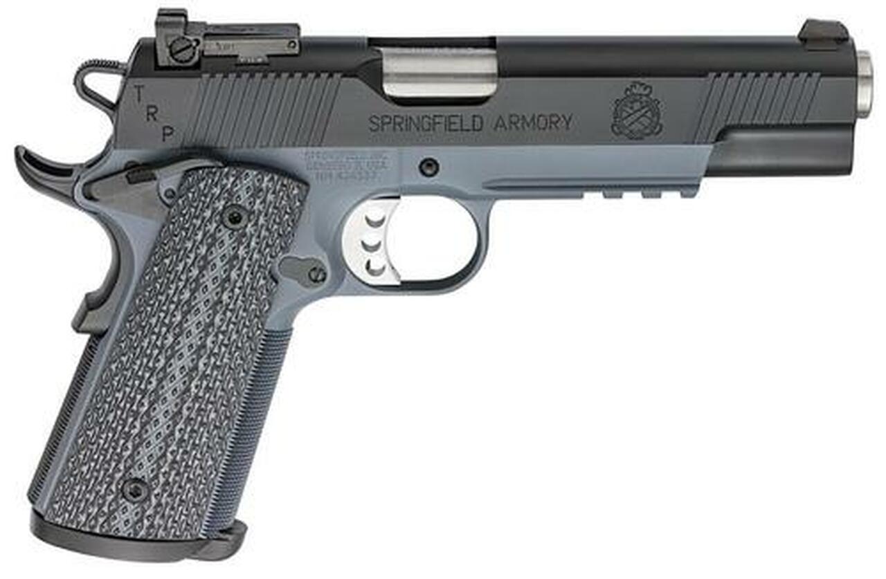 Springfield 1911 TRP Operator, 45 ACP, 5", Gray Armory Kote, 7rd, G10 Grips