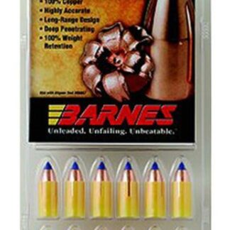 Barnes 45172 Muzzleloader 50 Black Powder Spit-Fire TMZ 250gr, 15Pk