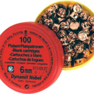 Walther RWS Flobert .22 L.R., 6mm CB Cap Conical 100 ct