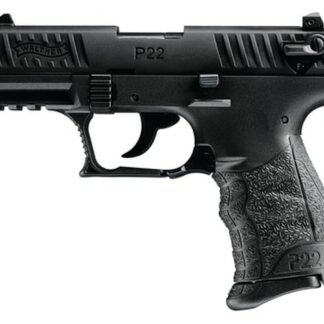 Walther P22 22LR 3.4" Barrel Black 10 Round, 2 Mags- CA Compliant