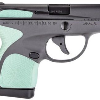 Taurus Spectrum, .380 ACP, 2.8", 6/7rd, Black, Mint Accents - Concealed Carry Guns | The Gun Shop