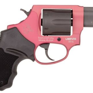 Taurus 856 Ultra Lite, .38 Special, 2" Barrel, 6rd, Rogue Pink Frame, Black Cylinder - Concealed Carry Guns | The Gun Shop