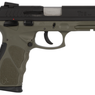 Taurus TH9C 9mm, 3.54" Barrel, Polymer Frame, Black/OD Green Finish, 17Rd, 2 Magazines