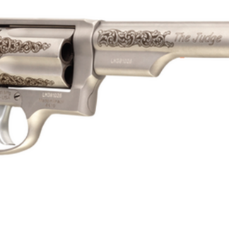 Taurus Judge Engraved 410 Ga/45 Colt, 6.5" Barrel, Dymondwood Grip, Stainless, 5rd - Taurus | The Gun Shop