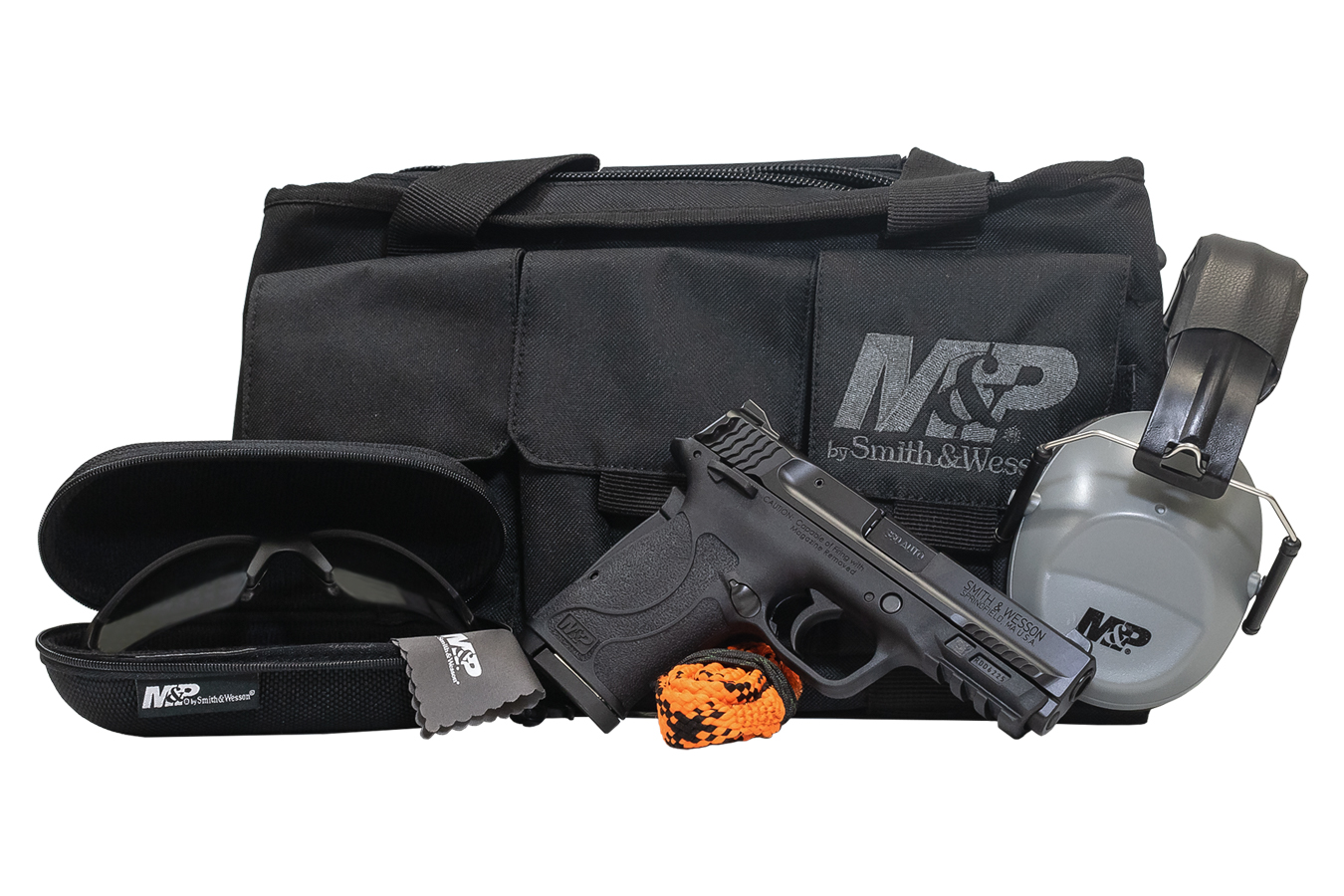 MP380 Shield EZ 380 ACP Range Kit with Handgun Case, Hearing/Eye Protection and Cleaner - Firearms | The Gun Shop