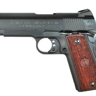 American Classic 1911 Compact Commander 45 ACP 4.3" Barrel, Hardwood Grip Blued, 7rd