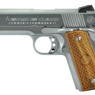 American Classic 1911 Compactt Commander 45 ACP 4.3" Barrel, Hardwood Hard Chrome, 7rd