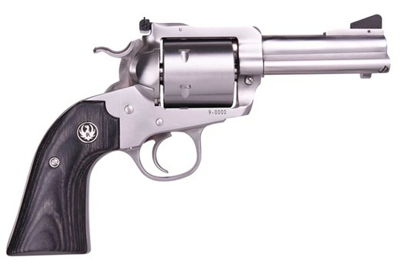 Ruger Super Blackhawk, Bisley, 44 Mag, 3.75" Barrel, Matte SS Finish, 6 Shot