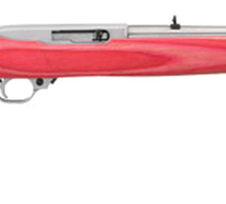 Ruger 10/22 Pink Laminated Stock/Matte Stainless Barrel 18.5"