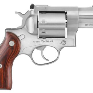 Ruger Redhawk 357 Magnum/38 Spl 2.75" Barrel Satin SS Wood Grip 8rd