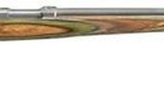 Ruger 77/17-VHZ 17 Hornet HB Green Lam Stock/SS Bolt 17 Hornet 24" Barrel, Bolt, 6rd